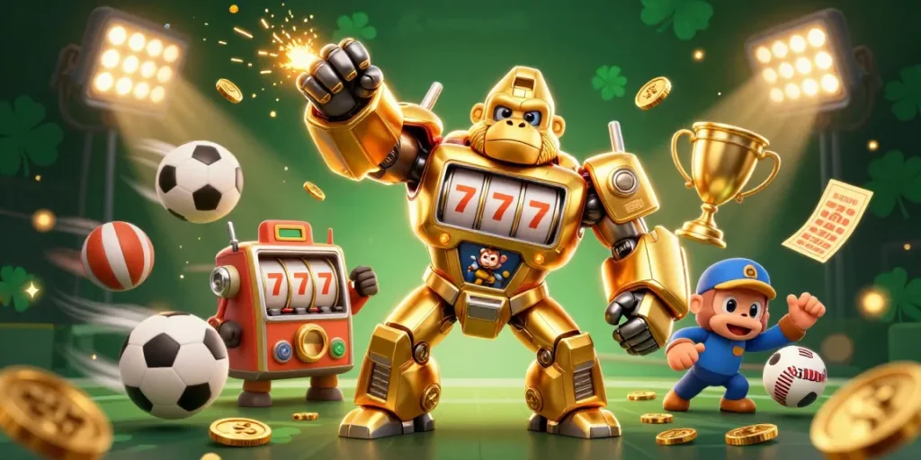 Bet big with truycapgo88 in this action-packed casino illustration featuring exciting gaming elements.