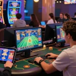 Online gaming scene at casinos not on GamStop showcasing diverse players engaged in various games on https://atosorigin.co.uk.