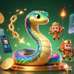 Engage with the magic of hm88 in this vibrant 3D casino scene filled with enchanting characters and casino elements.