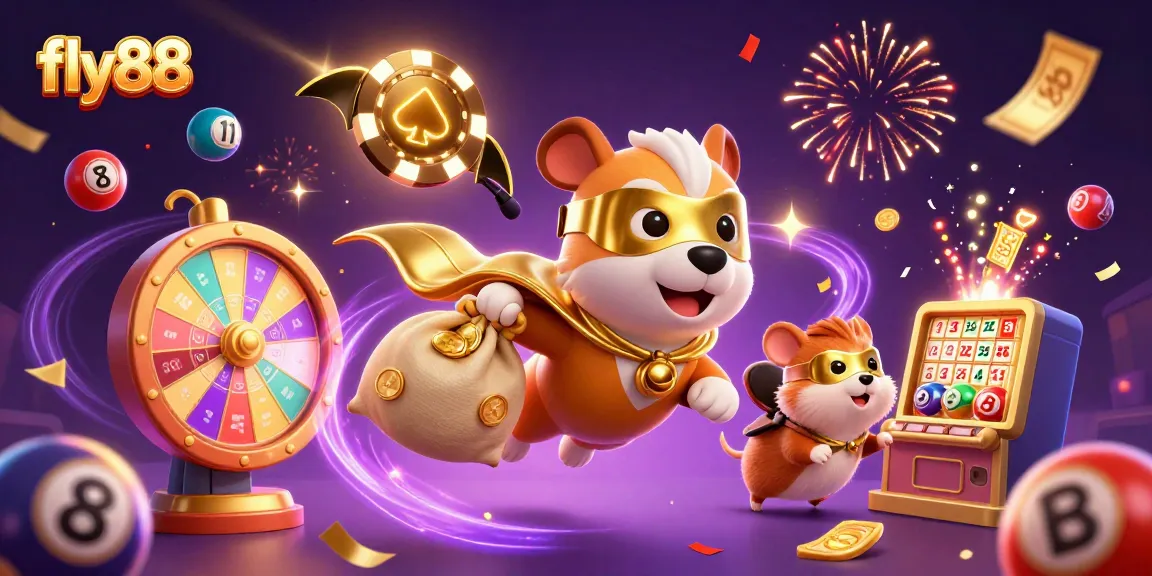 Experience exciting gaming with fly88's vibrant casino action featuring fun character dynamics.