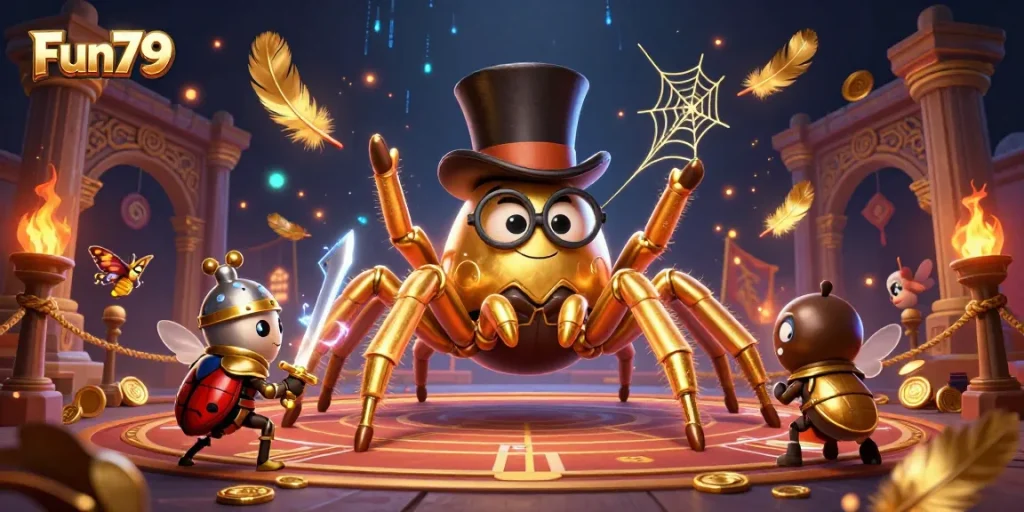 Experience Fun79's thrilling casino adventure with epic characters in a magical setting.