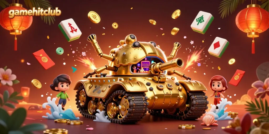 Experience vibrant gaming at gamehitclub's miniature casino adventure filled with fortune.