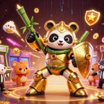 Experience thrilling games at F168 Trang Chủ with engaging 3D casino elements and vibrant characters.