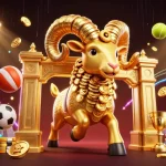 Experience the thrilling world of qs88aa as a golden ram charges through gaming glory.